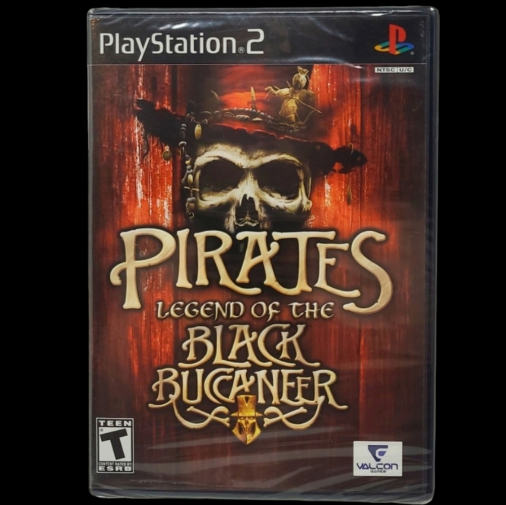 NEW SEALED DVD GAME PLAY STATION 2 "PIRATES LEGEND OF THE BLACK BUCCANEE…